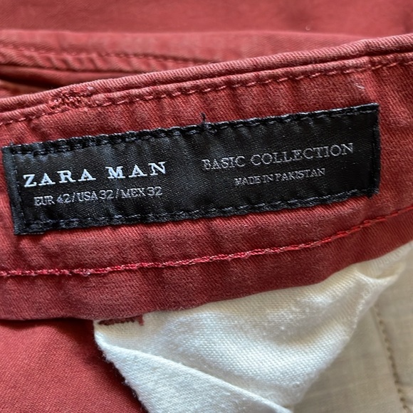 Zara Basic ZM Sport Stretch Chinos - 32 - Picture 3 of 4